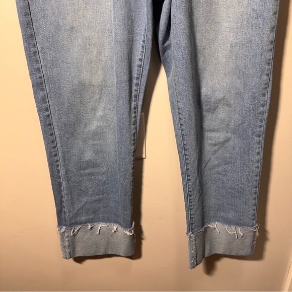 BCBGeneration Mega Cuff Wide Leg Jeans Size 30 Denim Casual - Picture 2 of 11
